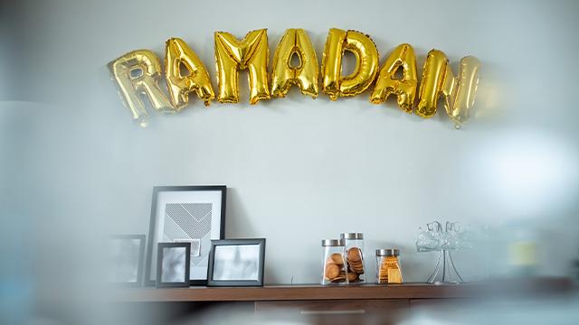 بالونات زينة رمضان