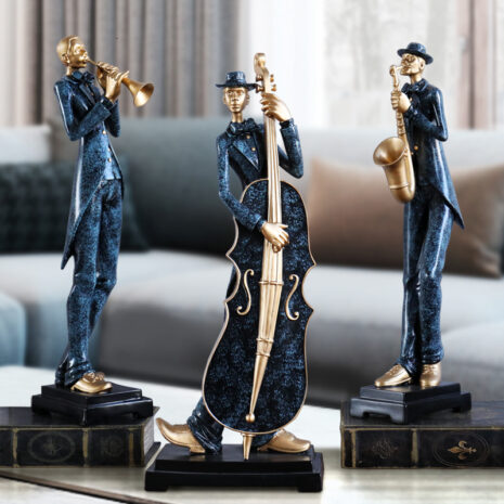 تماثيل فرقة العزف الاوروبية ديكور و اكسسوارات