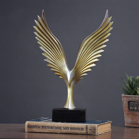 تمثال طائر النسر الامريكي الطائر اكسسوارات منزلية