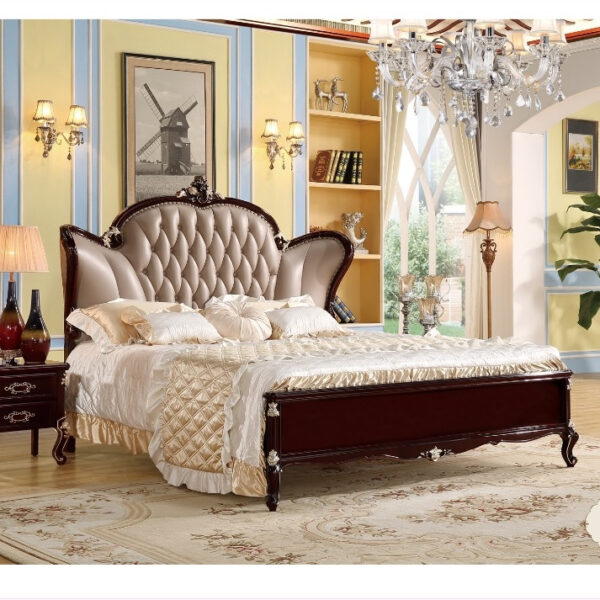 غرفة النوم الفرنسية الكلاسيكية الفاخرة مفروشات