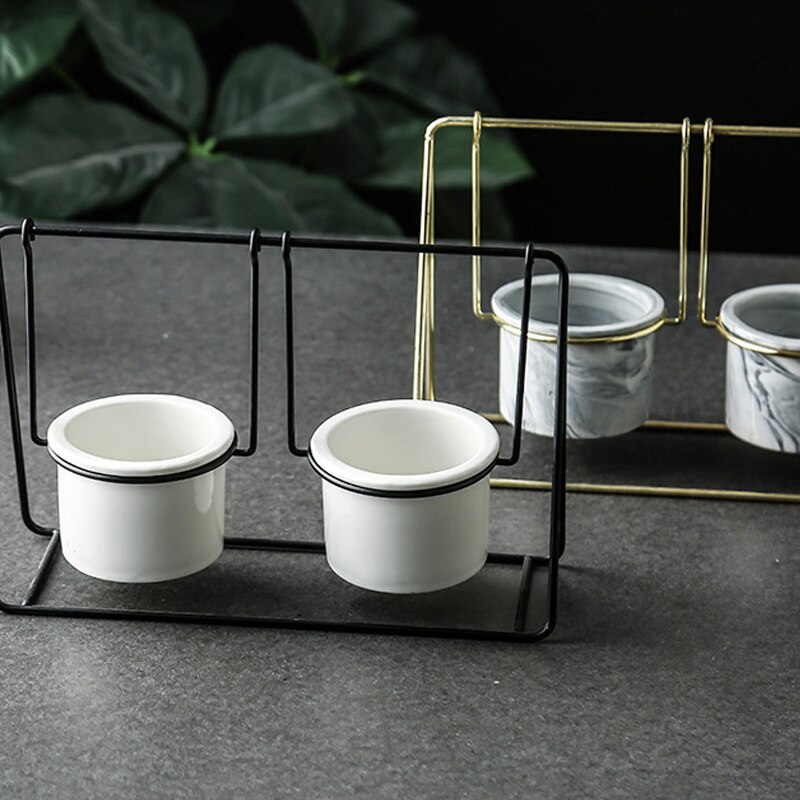 Nordic Ceramic Plant Pot Minimalism Ceramic Set Swing Succulents Flower Pot Desktop Vase Planters for Succulents Home Decor