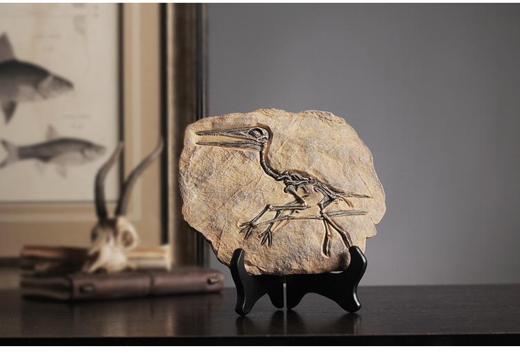 Archaeological Research Dinosaur Fossil Sculpture European Ornaments Ossil Statue Art Home Decoration Accessories Figurine Craft