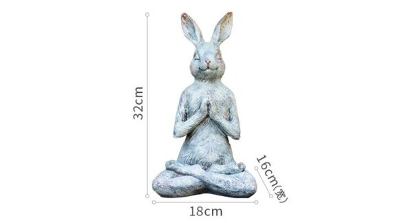 تمثال اكسسوار الأرنب الصيني اكسسوارات منزلية