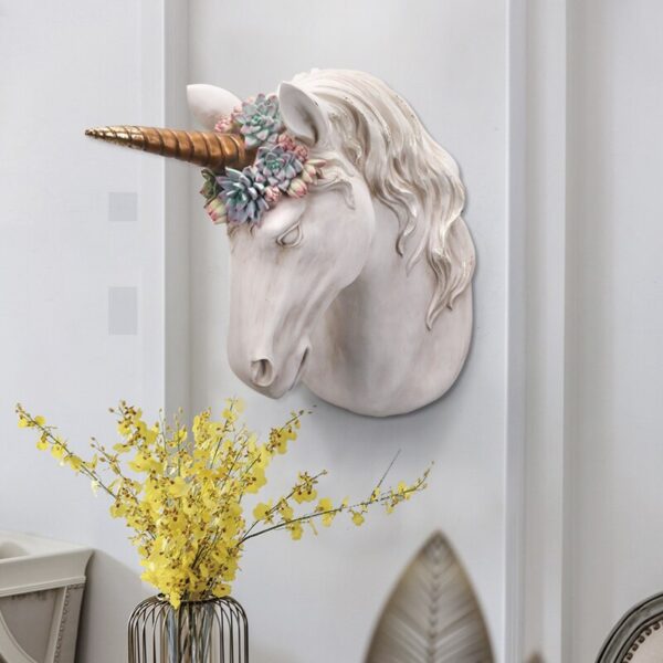تمثال رأس حصان البراق الجداري اكسسوارات جدارية