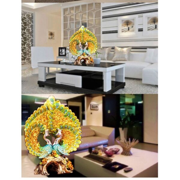 تمثال طاووس الاكسسوارات المنزلية اكسسوارات منزلية
