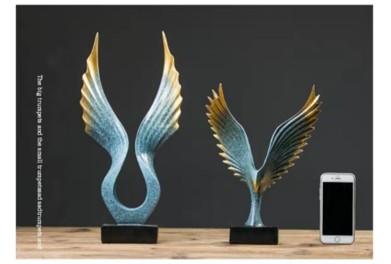 Family Figurines Living room eagle home decor accessories family ornaments Nordic simple modern office creative crafts