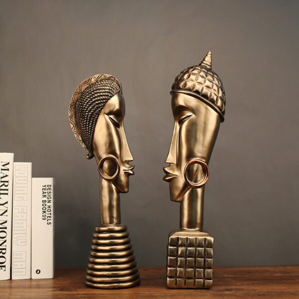 اكسسوارات تماثيل حضارة جنوب افريقيا اكسسوارات منزلية