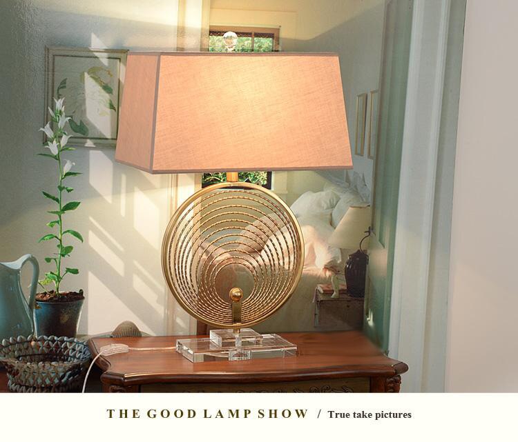 Modern Multi Layer ring Metal Table Lamp For Living Room Contemporary E27 Desk Lamp K9 Crystal Bedside Lamp lampara de mesa