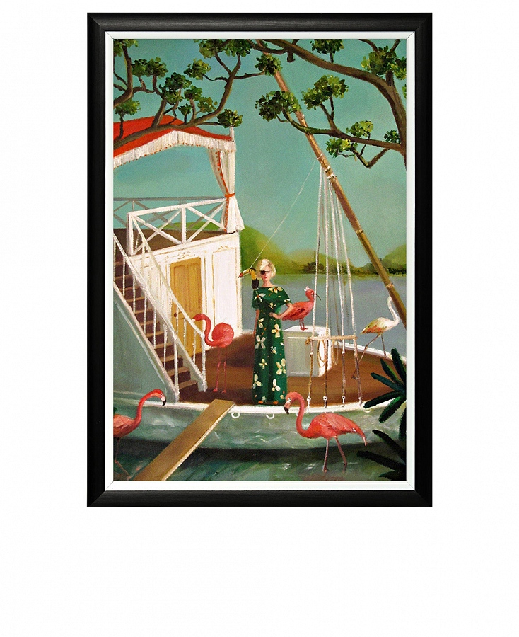 ملصق متعدد الألوان 46x66 سم "بينيلوب ، محبة البحار"