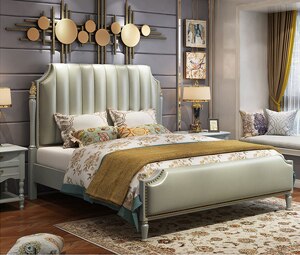 غرفة النوم الايطالية الفاخرة بالتصميم الكلاسيكي مفروشات
