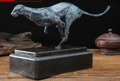 تمثال الفهد الراكض السريع اكسسوارات منزلية