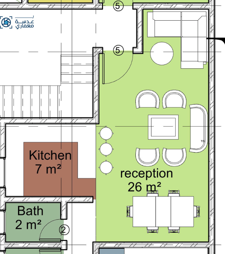 أحدث الاتجاهات في التصميم الداخلي للمنازل 2021 - تصميمات مفتوحة من تصميم المهندس المعماري علاء عبد الغني