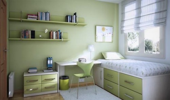 Arranging and designing small and narrow children's rooms