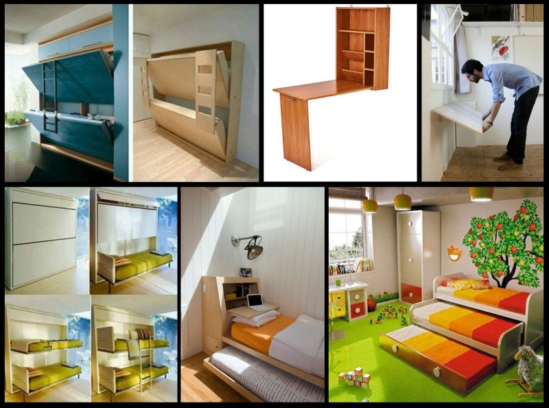 Arranging and designing small and narrow children's rooms