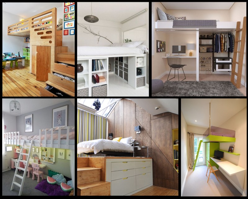 Arranging and designing small and narrow children's rooms