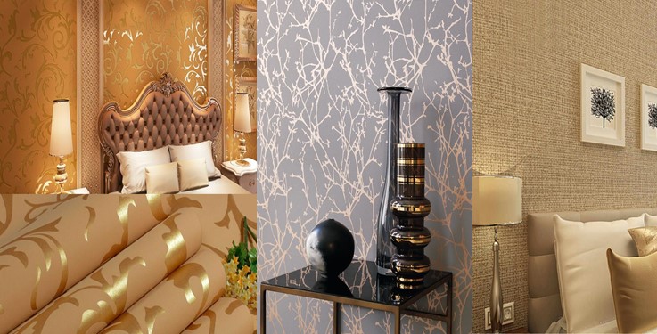 Wallpaper or paint, which one do you prefer for your home decor 2021?  Wallpaper vs Paint - تصاميم معمارية و ديكورات