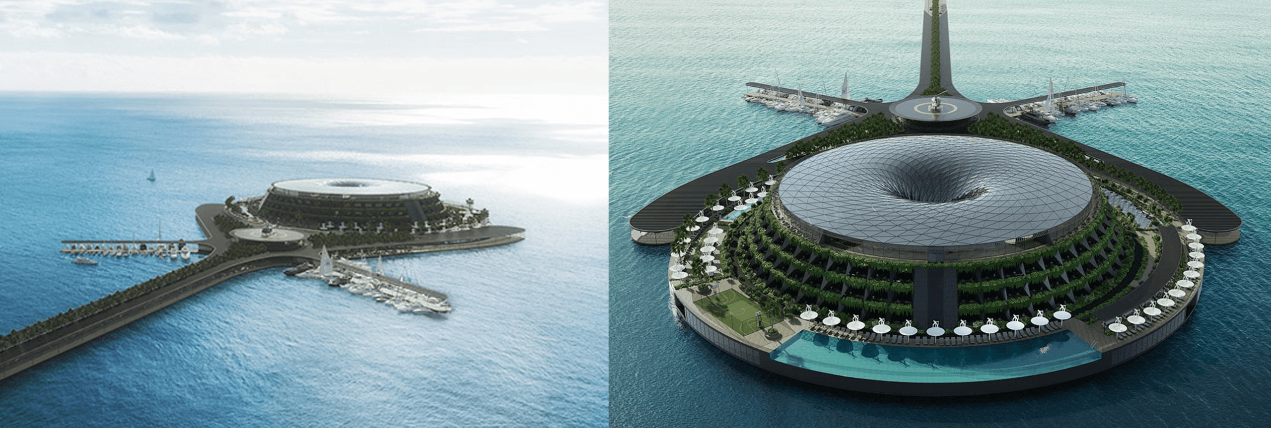 فندق Eco-Floating في قطر 2025