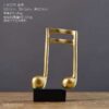 Eighth note-Gold