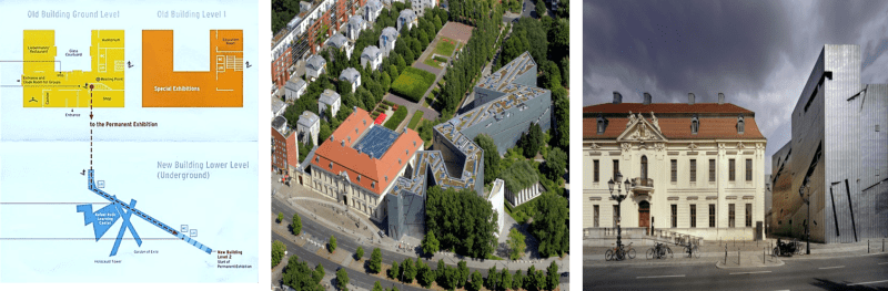 تحليل معماري للمتحف اليهودي في برلين ، تصوير Mimari 2021 - علاقة المتحف اليهودي بالبيئة المحيطة
