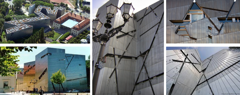 تحليل معماري للمتحف اليهودي في برلين ، عدسة معمارية ، 2021 - تحليل التكوين والتكوين