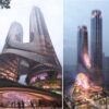 ناطحة سحاب ZHA تفوز بمسابقة دولية لتصميم برج سي في الصين 2021